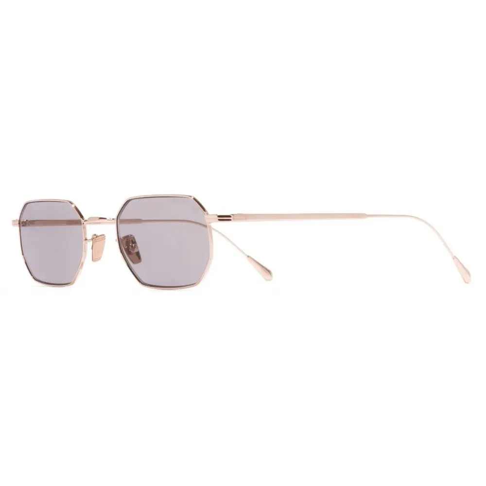 Cutler & Gross - 0005 Round Sunglasses - Rose Gold - Luxury - Cutler & Gross Eyewear