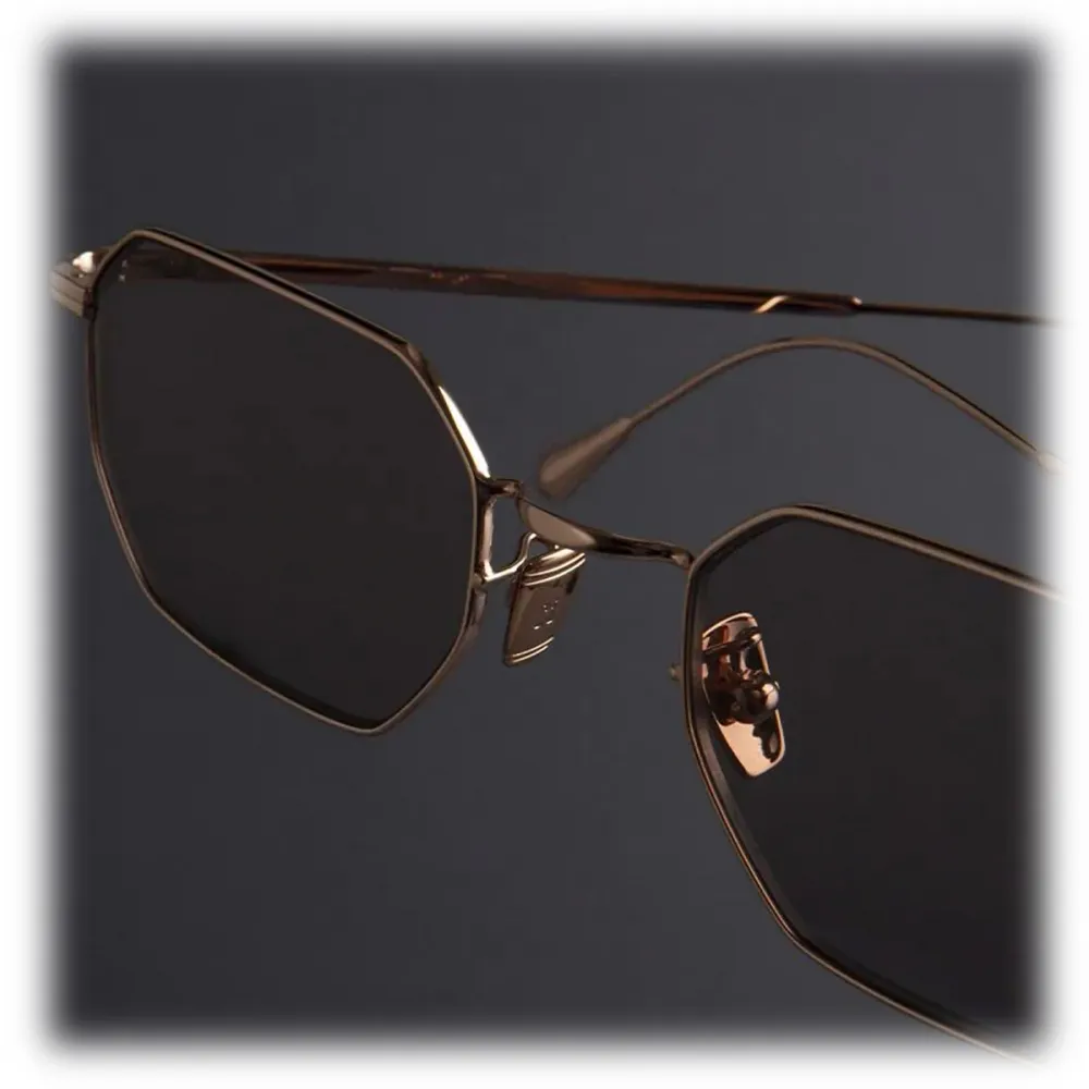 Cutler & Gross - 0005 Round Sunglasses - Rose Gold - Luxury - Cutler & Gross Eyewear