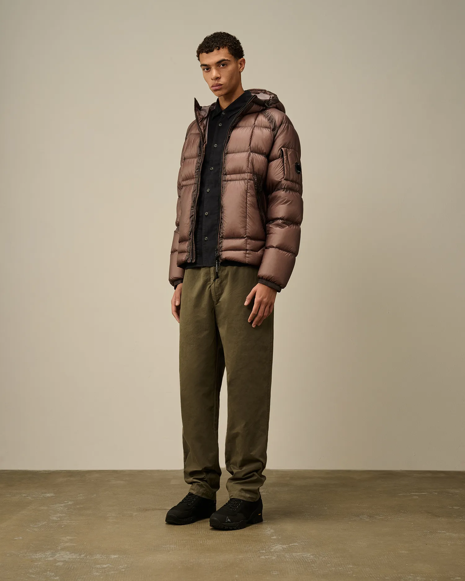 D.D. Shell Hooded Medium Down Jacket