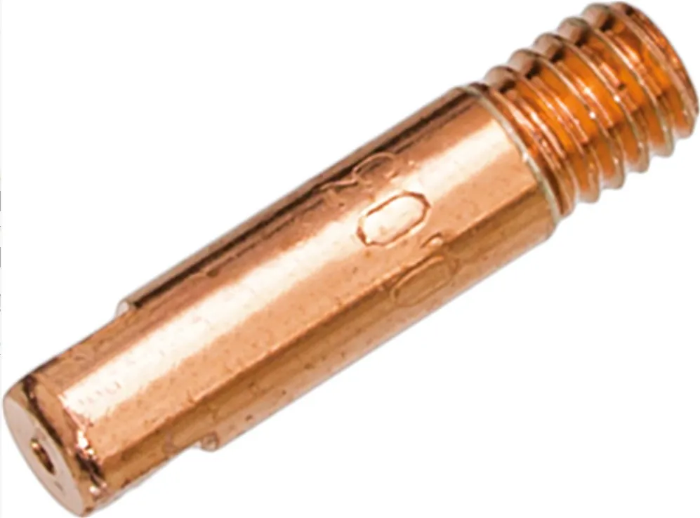 Deca 010992 UGELLO PORTACORRENTE ALLUMINIO Al Ø 1,0 M6 Per torce da 110A a 340A 20 pz