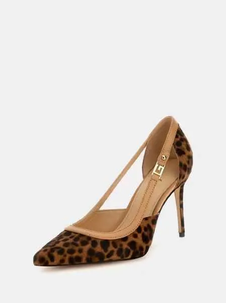 DECOLLETTÈ E SCARPE CON TACCO Donna GUESS FLTRC3 FUR08 TAN