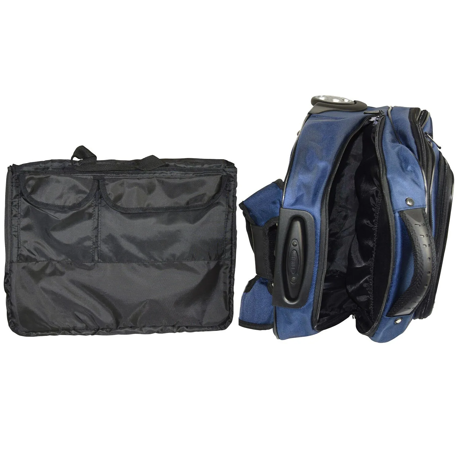 Dermata Zaino trolley a 2 ruote 47 cm Scomparto per laptop