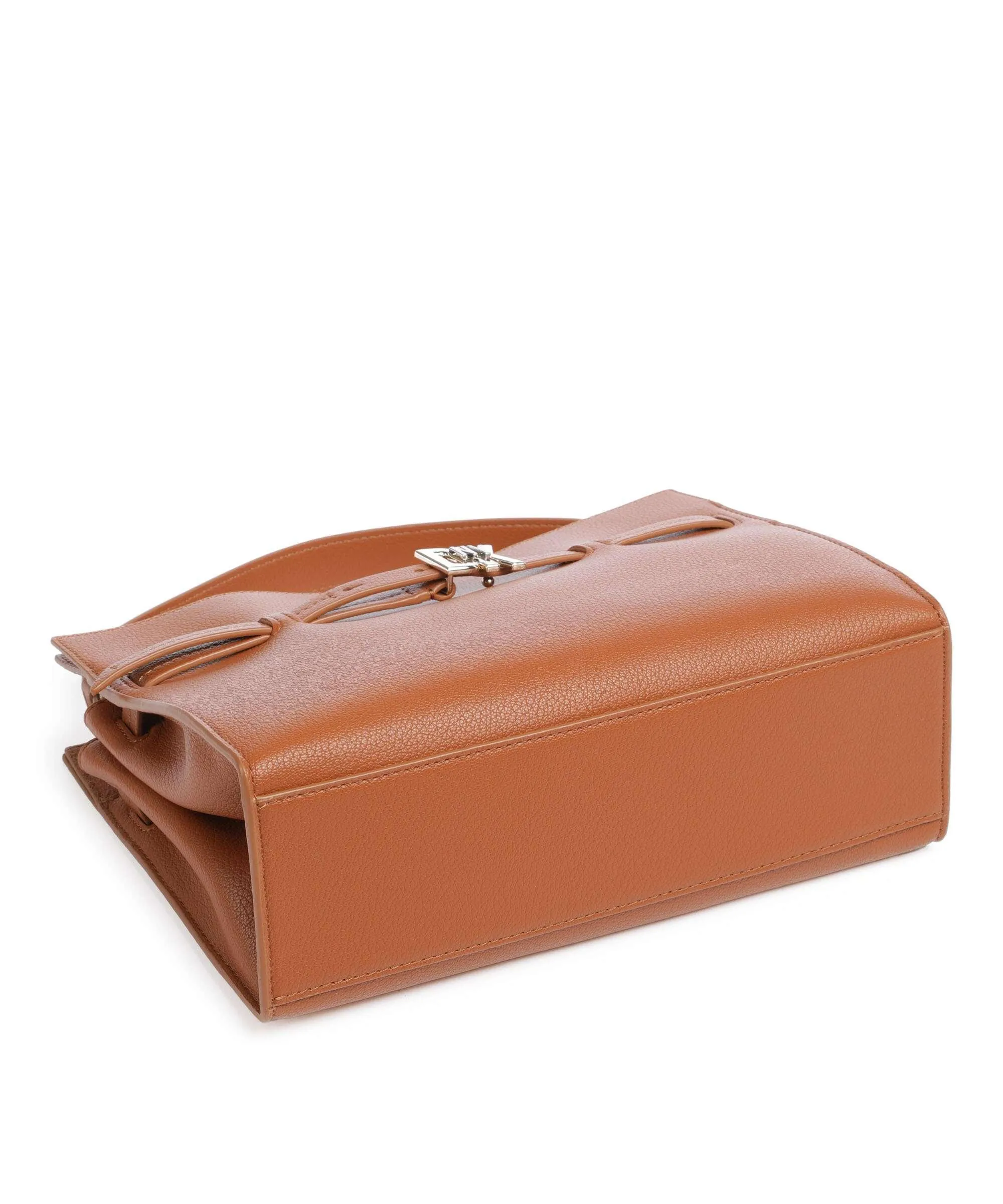  DKNY Bushwick Borsa a mano pelle di vacchetta grana cognac  
