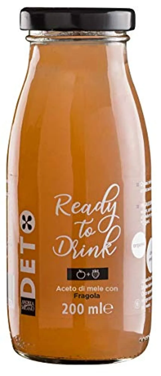 Drink Biologico a base di Aceto di Mele con Fragola Ready to Drink 200 ml