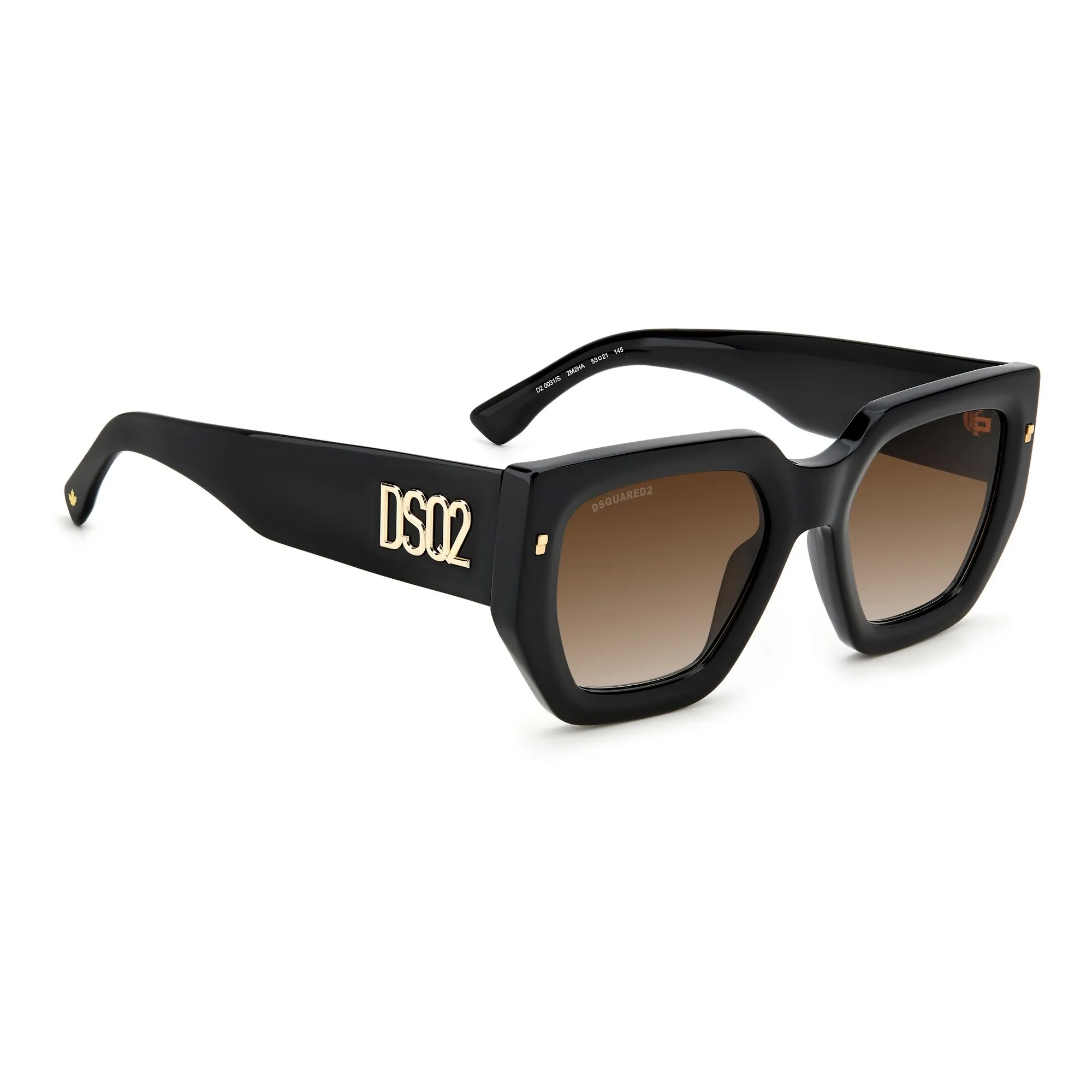   Dsquared2 D2 0031/S - 2M2 HA Oro Nero | Occhiale Da Sole Unisex 