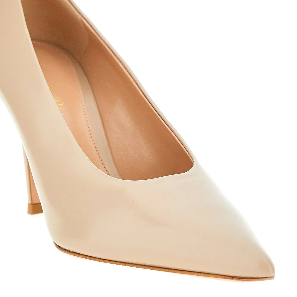 Décolleté in pelle spazzolata 'Robbie'