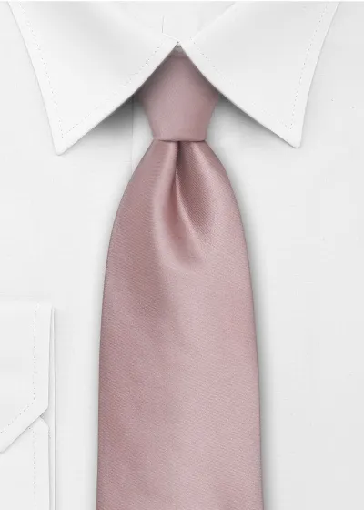 Elegante cravatta in nobile rosé