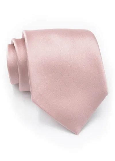 Elegante cravatta in nobile rosé