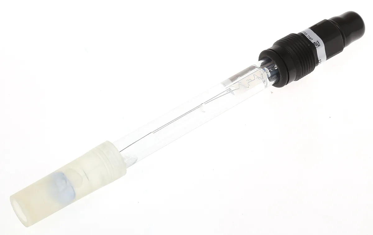 Elettrodo analisi pH Jumo, in Gel, Da 0 a +60 °C, da 0 a 12 pH, con sonda in Vetro