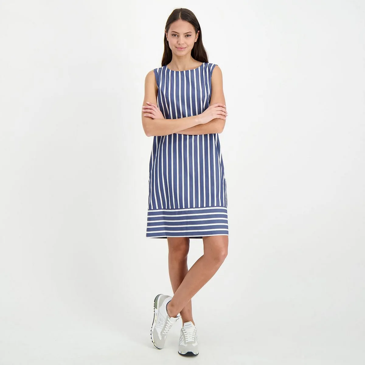      EMME MARELLA ABITO SMANICATO LINEA DRITTA COUNTRY DONNA  