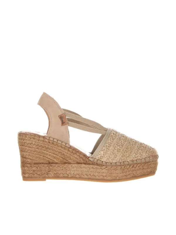 Espadrillas valenciana elasticos in raffia