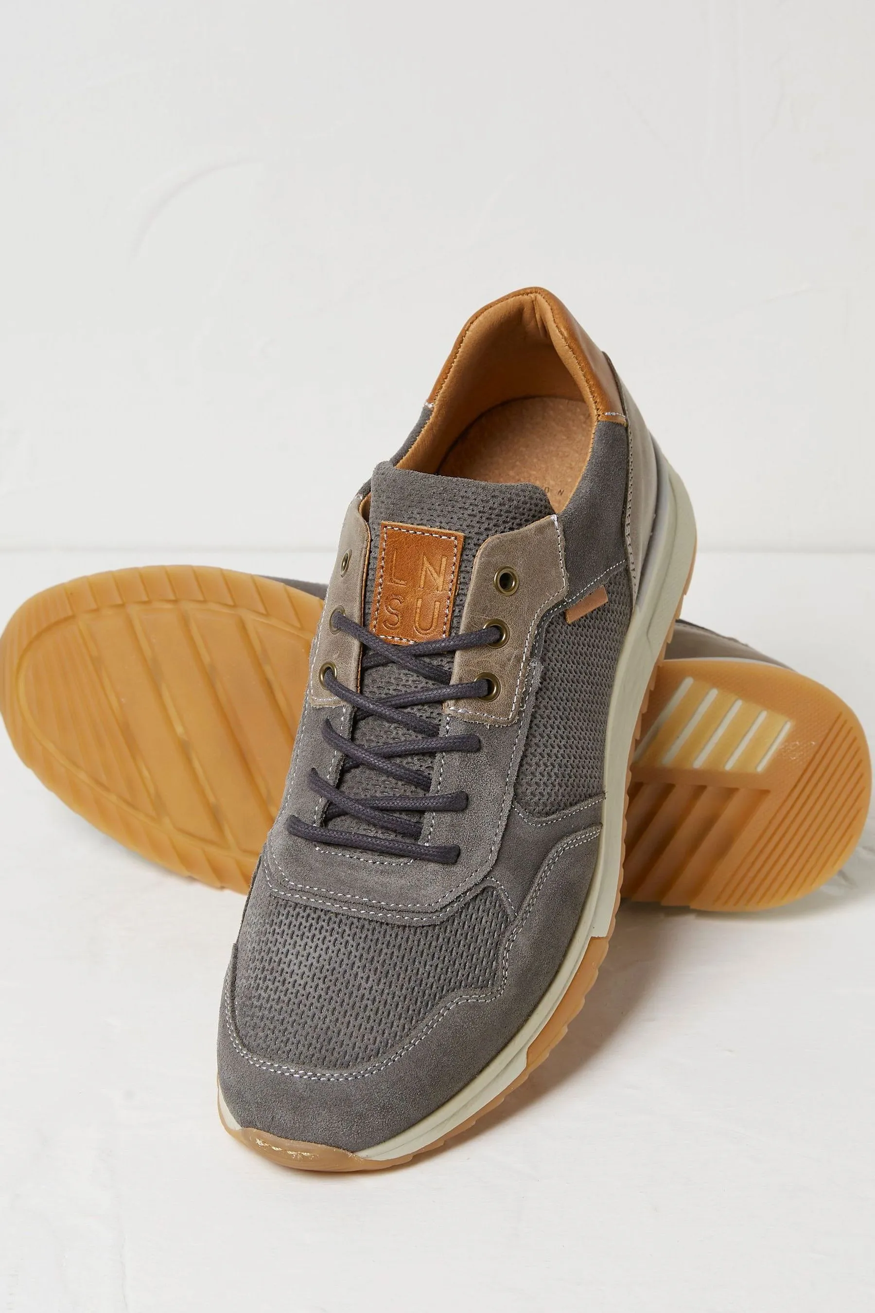 FatFace - Scarpe da running in pelle