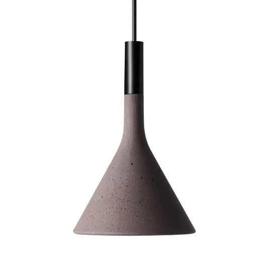 Foscarini Aplomb Mini sospensione cemento marrone