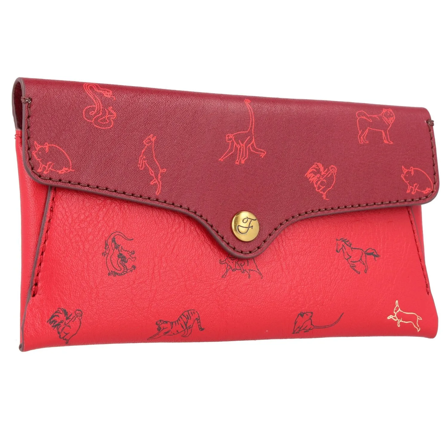 Fossil Heritage Pochette Pelle 17 cm