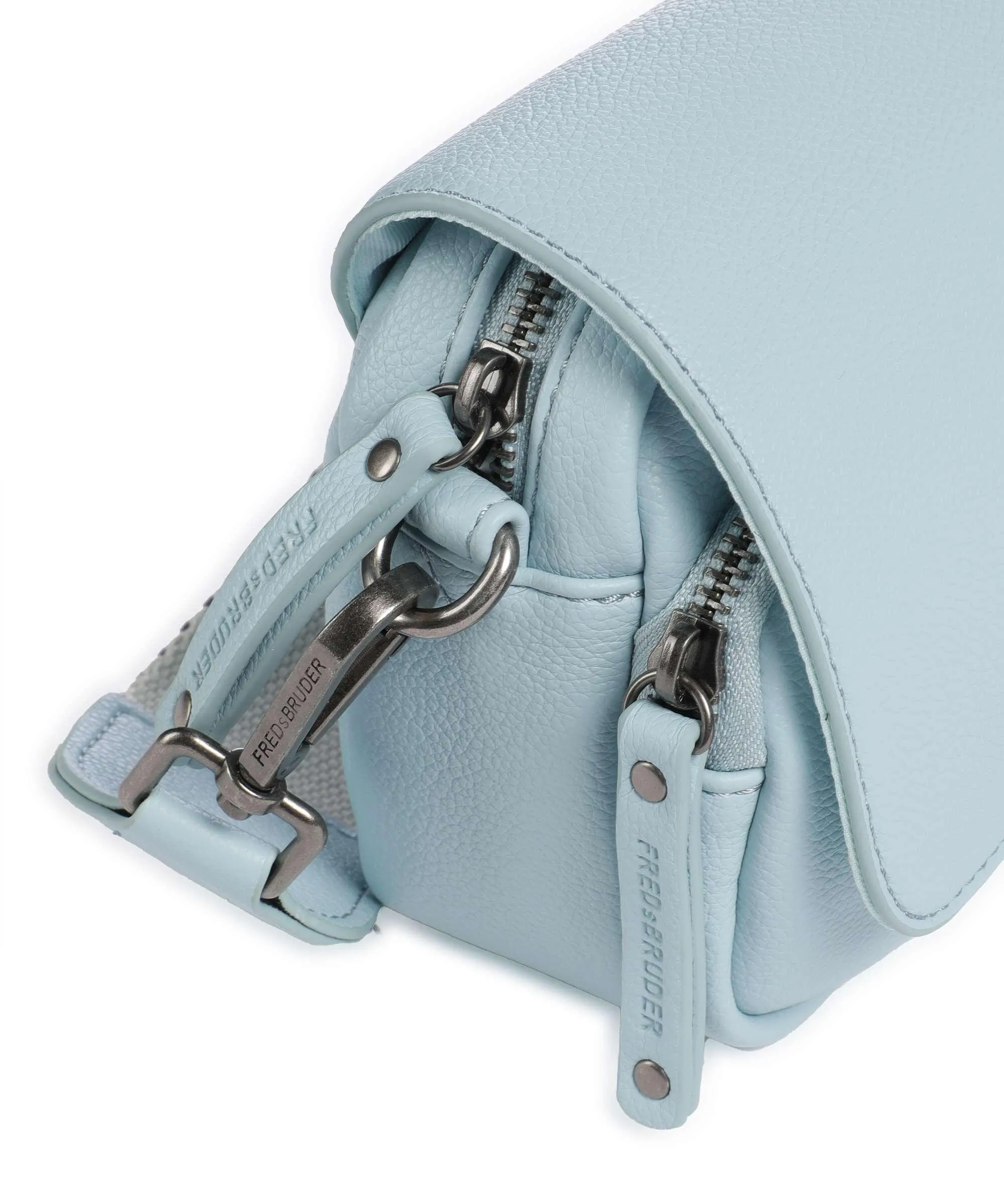  FredsBruder Bestie Borsa a tracolla pelle riciclato blu chiaro  