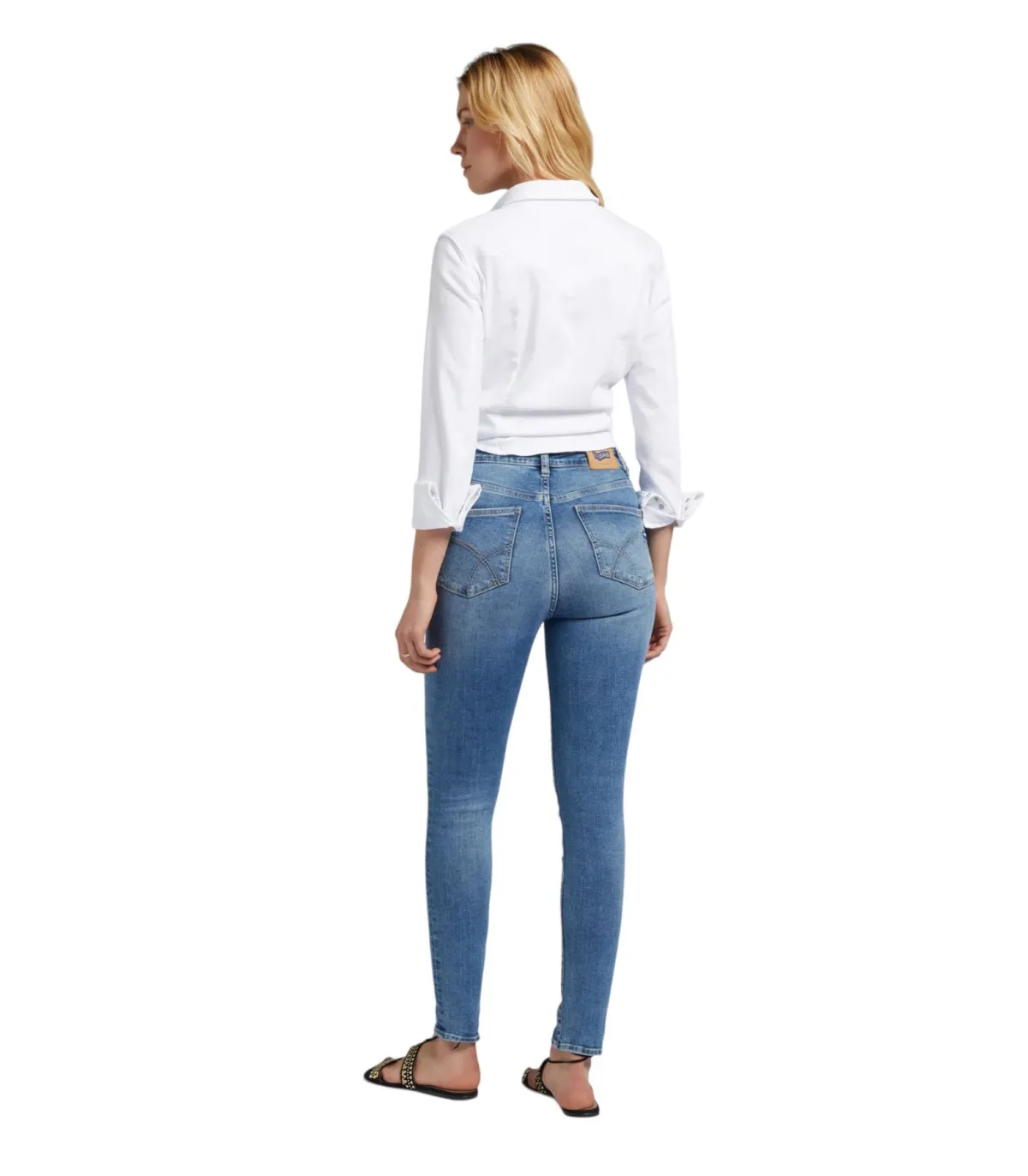 Gas Donna Jeans 5 Tasche Fit Skinny Star G