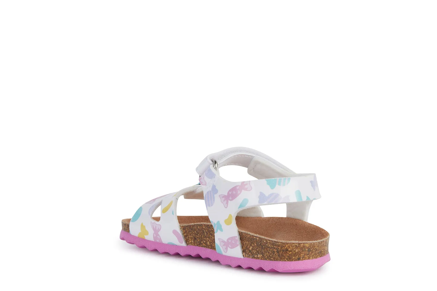 GEOX Sandalo Con Strappo Bambina - B922RA000HH WHITE/PINK  