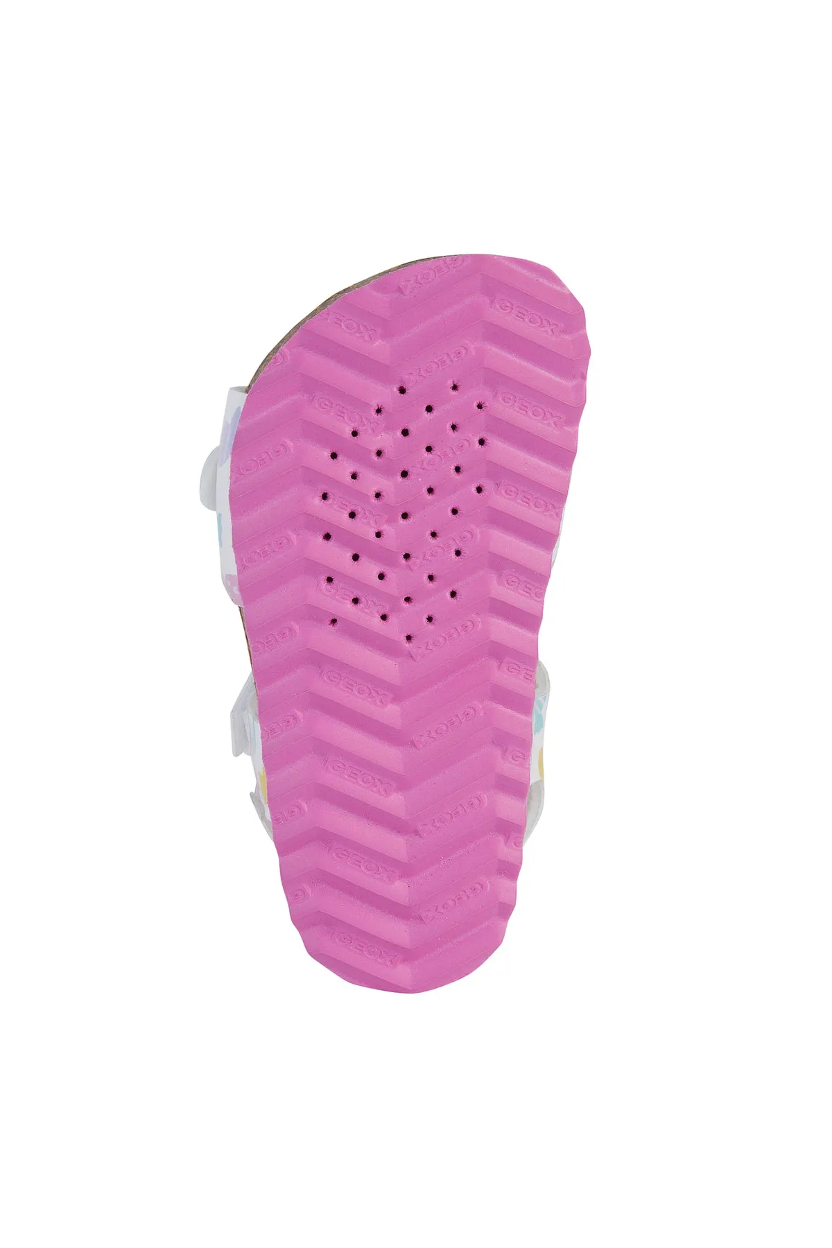 GEOX Sandalo Con Strappo Bambina - B922RA000HH WHITE/PINK  