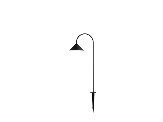 Grasp Garden Lampada da Giardino w/Spike Matt Black - Frandsen | Acquista online