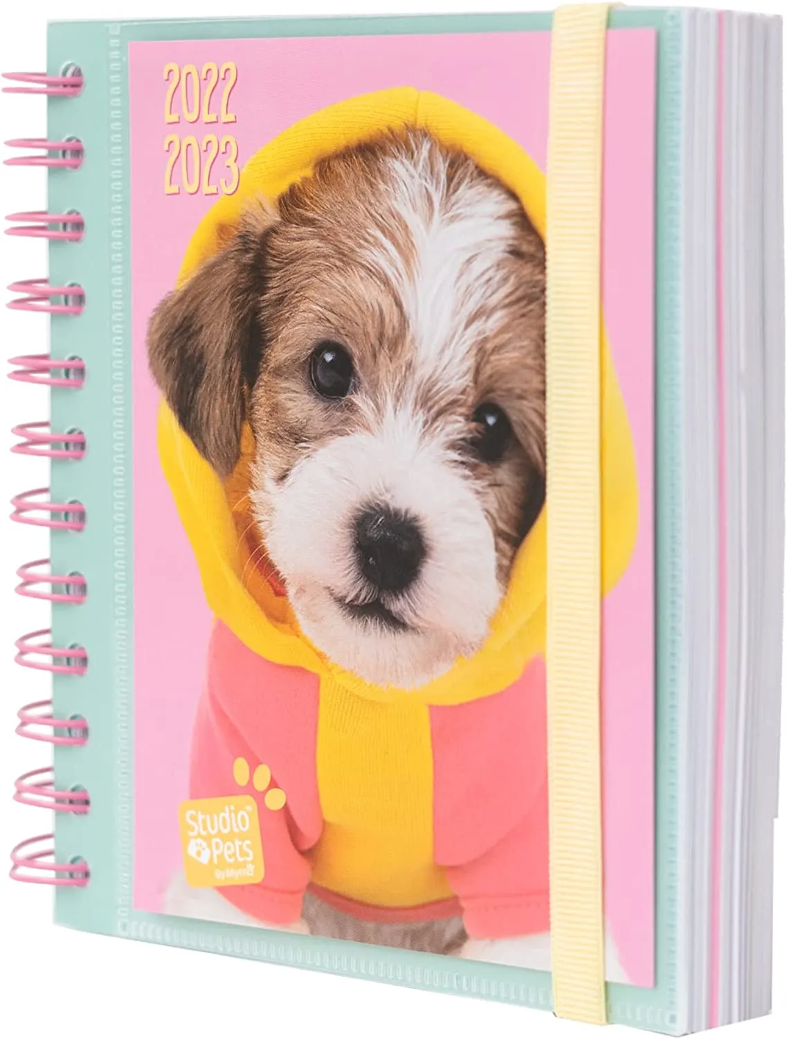 Grupo Erik: Diario Scuola 2022 2023 Glitter, diario scolastico giornaliero con 11 mesi, 16x14cm, ideale come diario glitter, dia