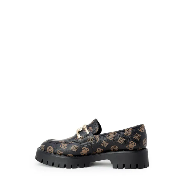 Guess scarpa stringata marrone   