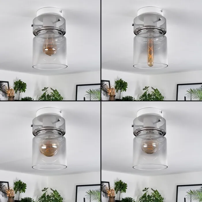 Hasvik Plafoniera, Faretto da soffitto Bianco, 1-Luce