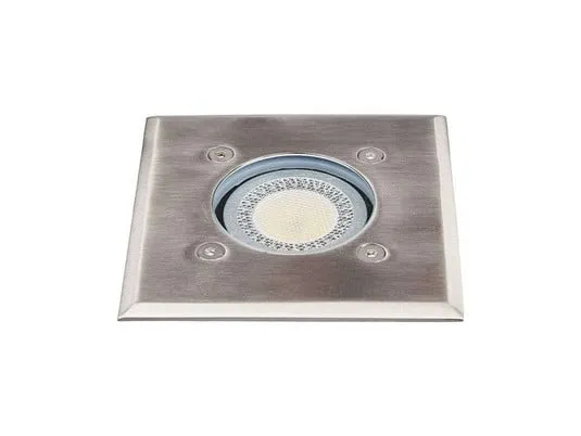 Insa Square Spot a Incasso da Esterno IP67 Stainless Steel - Lindby | Acquista online