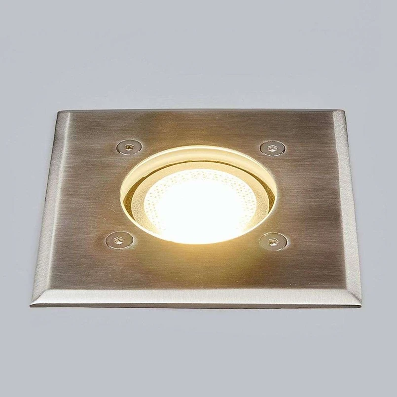 Insa Square Spot a Incasso da Esterno IP67 Stainless Steel - Lindby | Acquista online