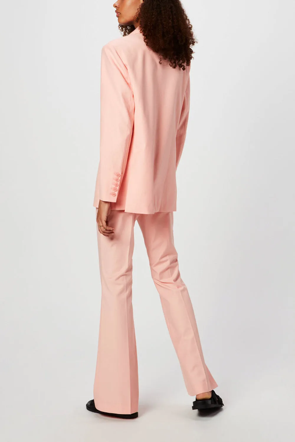 ISABELLE BLANCHE Pantalone a zampa