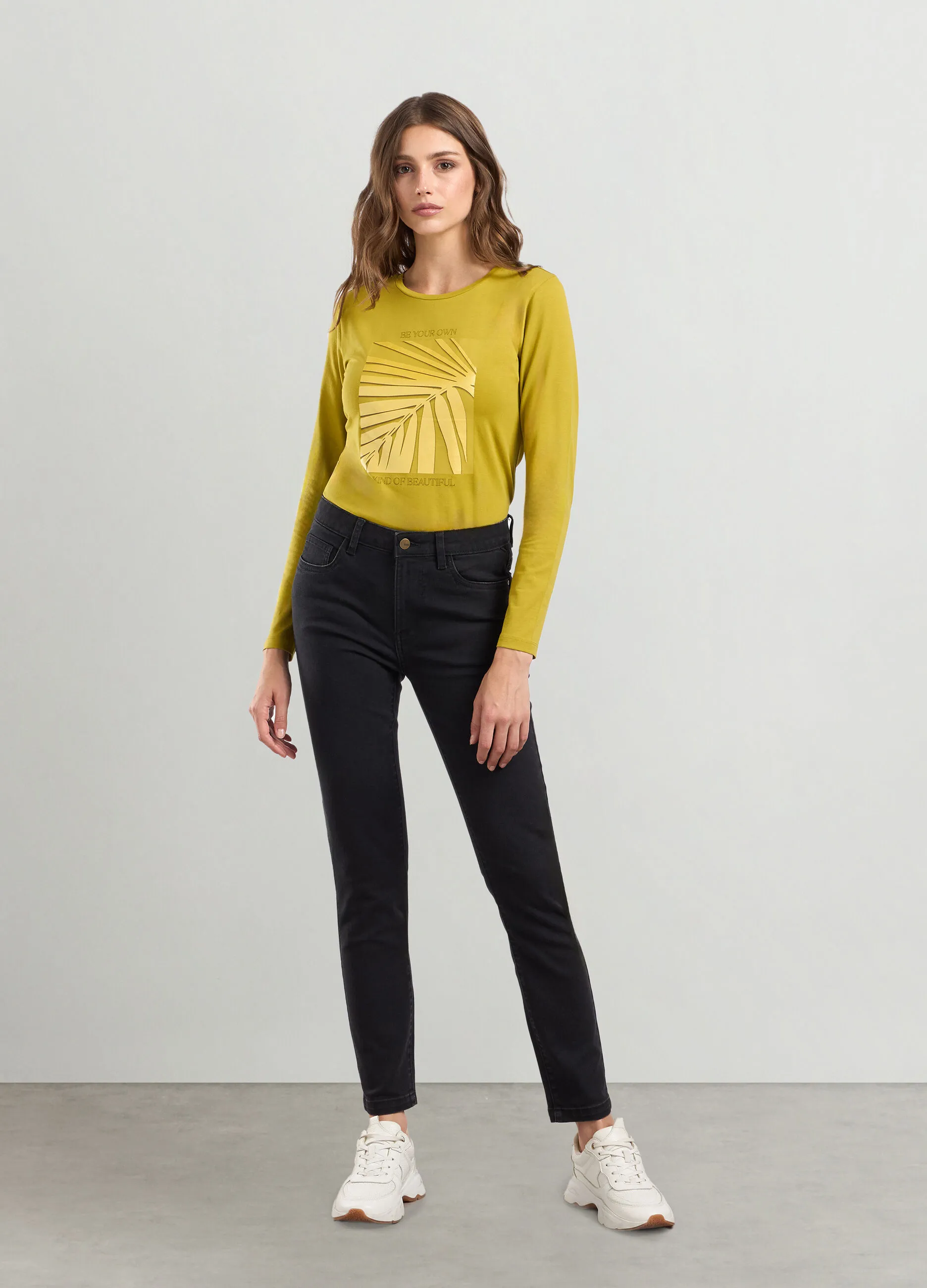 IWIE  Pantaloni in denim stretch donna
