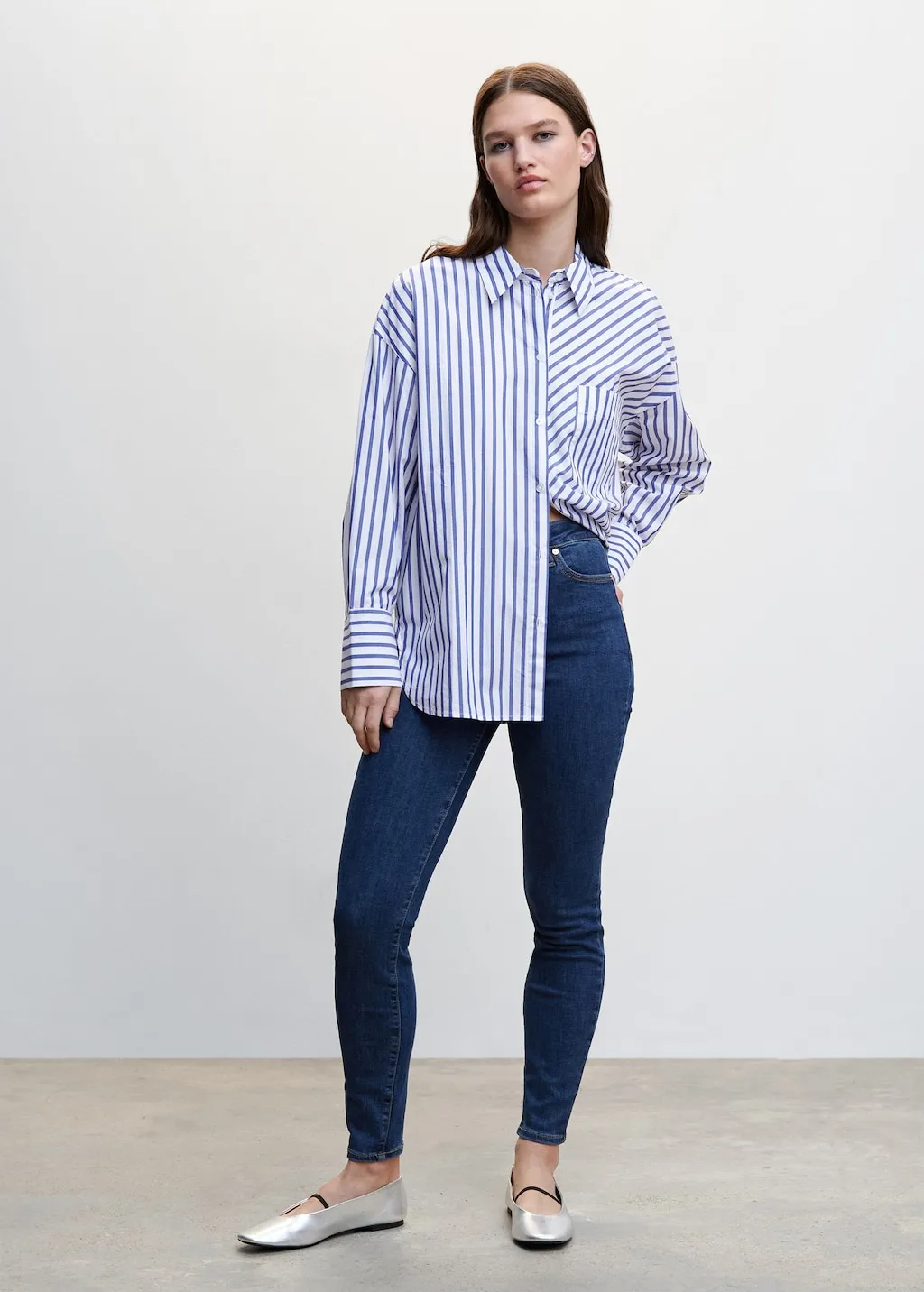 Jeans skinny vita alta