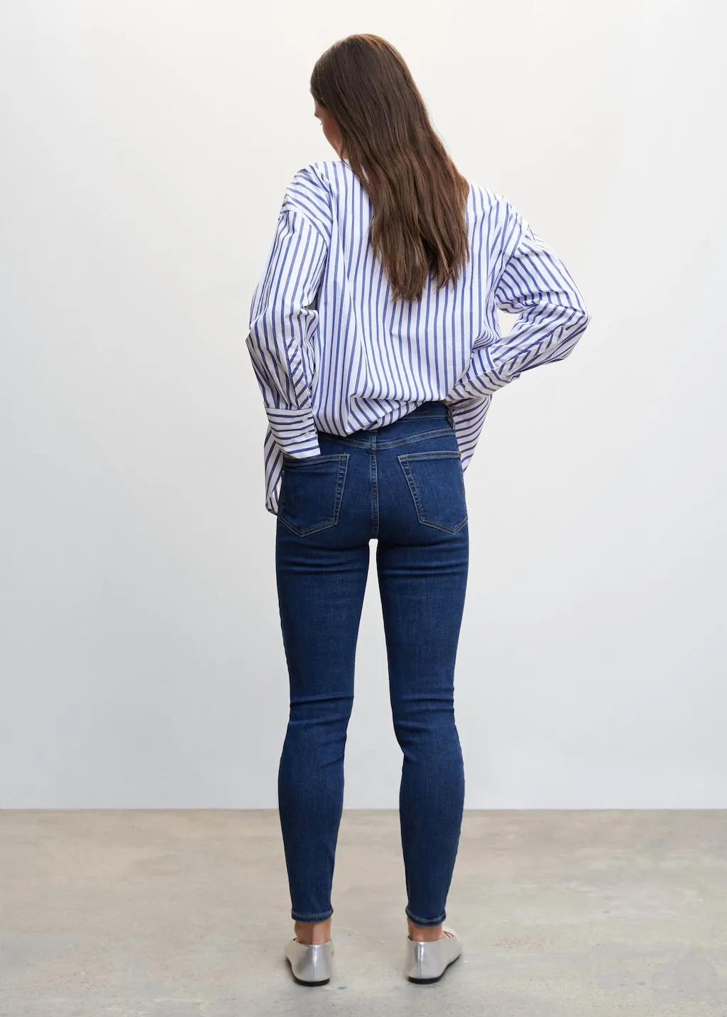 Jeans skinny vita alta