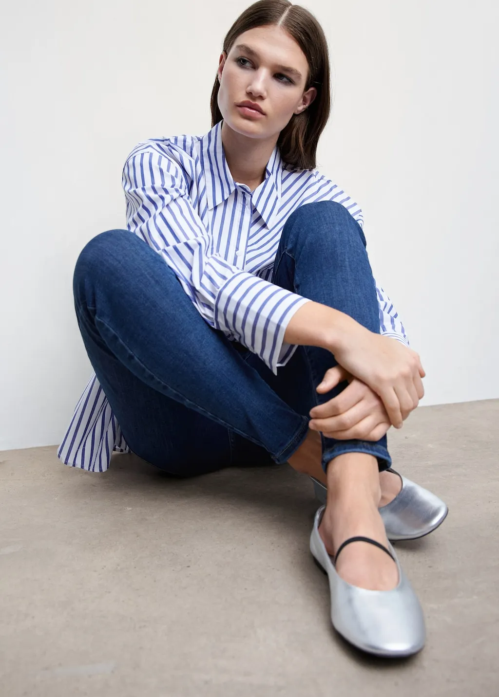 Jeans skinny vita alta
