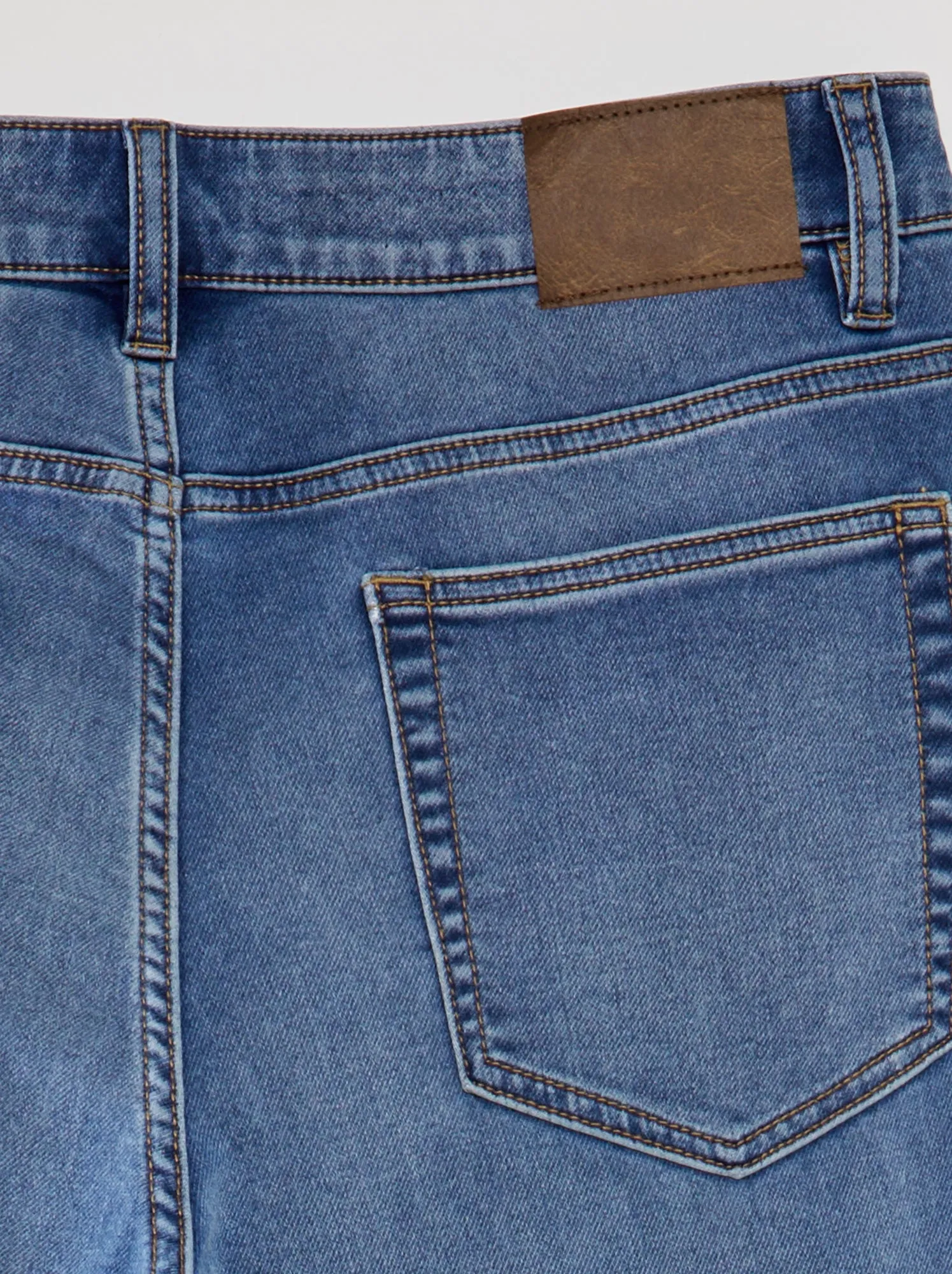Jeans slim stretch - L30 - BLU