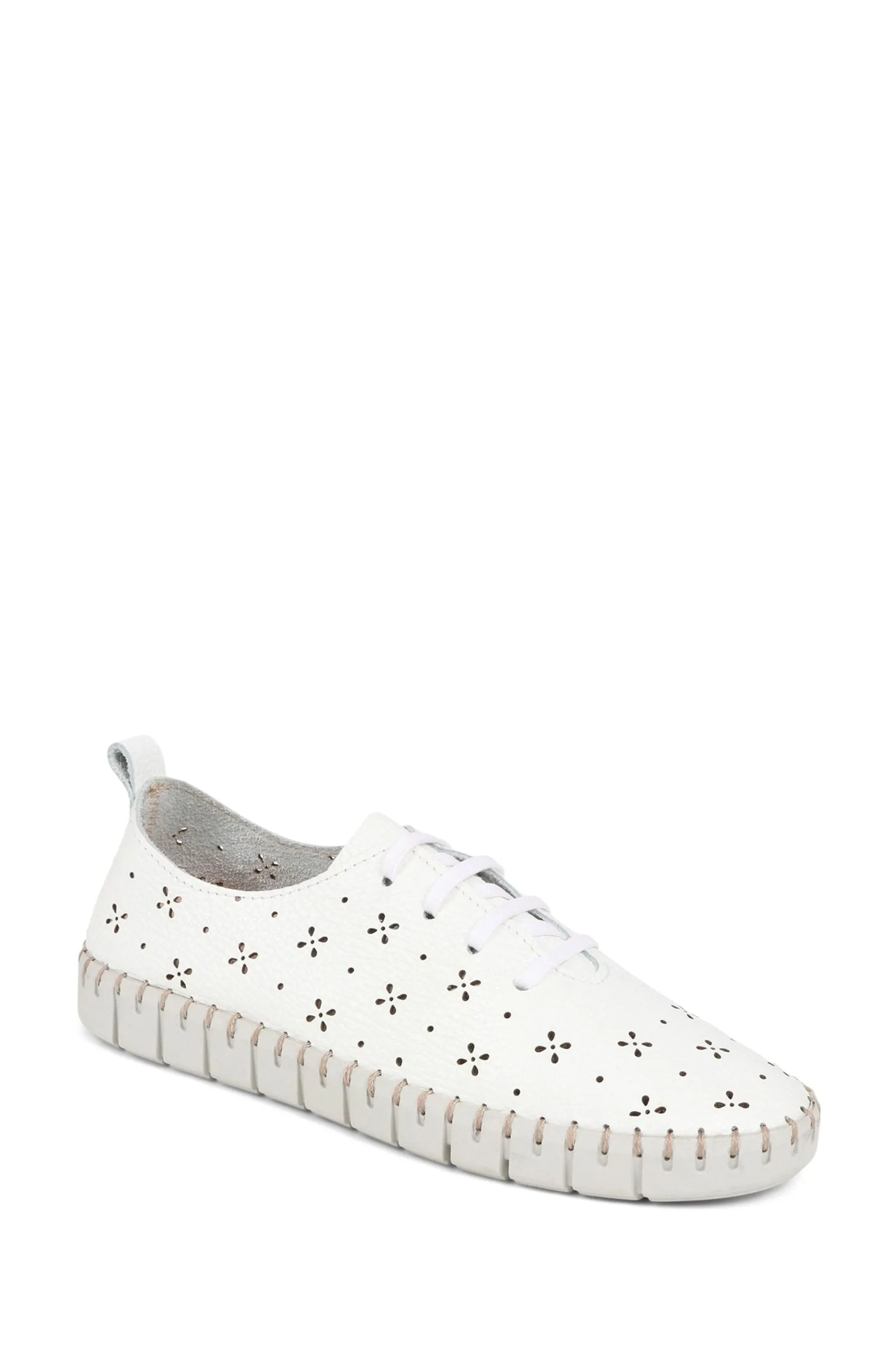 Jones Bootmaker - Tallulah - Bianco in pelle Pizzo - Scarpe