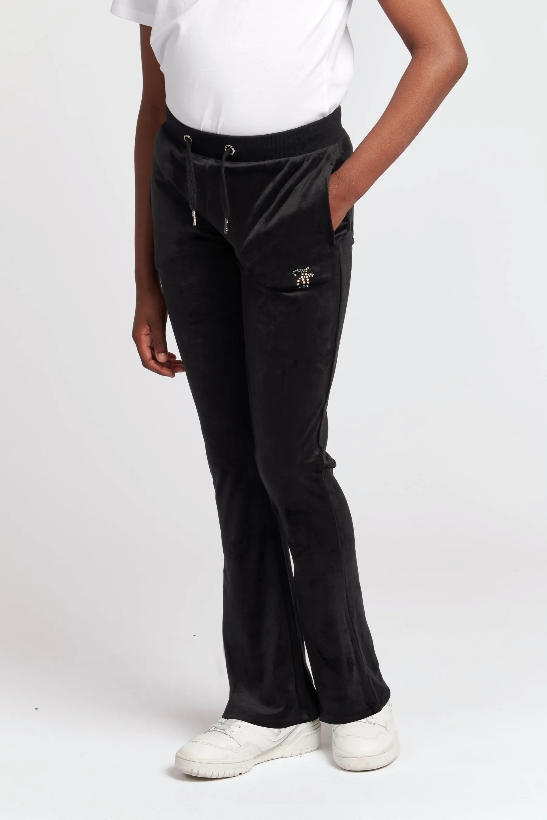 Juicy Couture Girls Diamanté Bootcut Joggers    