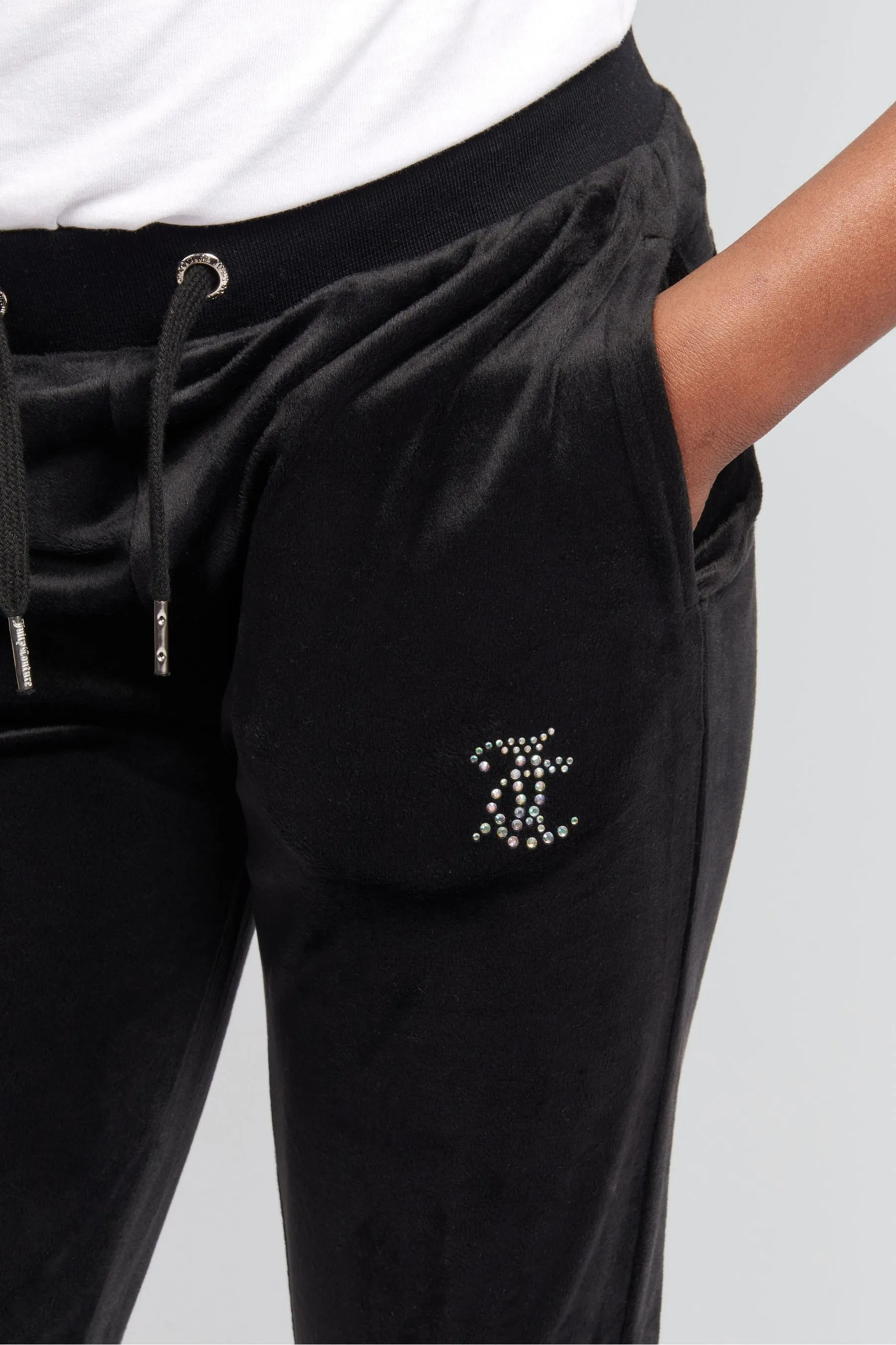 Juicy Couture Girls Diamanté Bootcut Joggers    