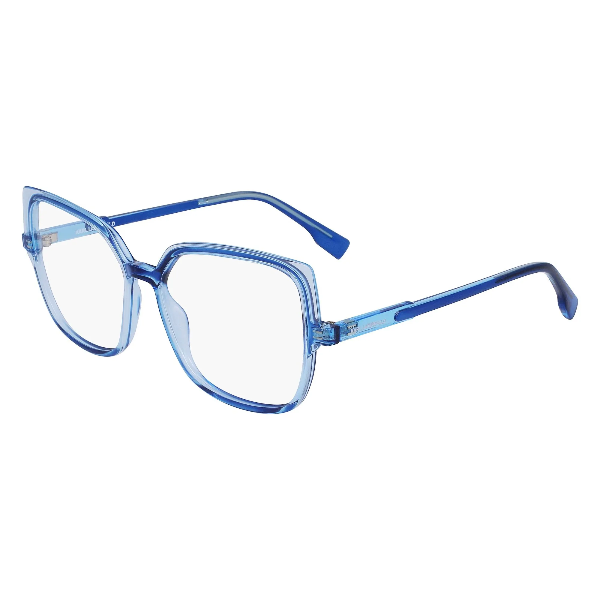   Karl Lagerfeld KL 6096 - 407 Azzurro Scuro | Occhiale Da Vista Donna 