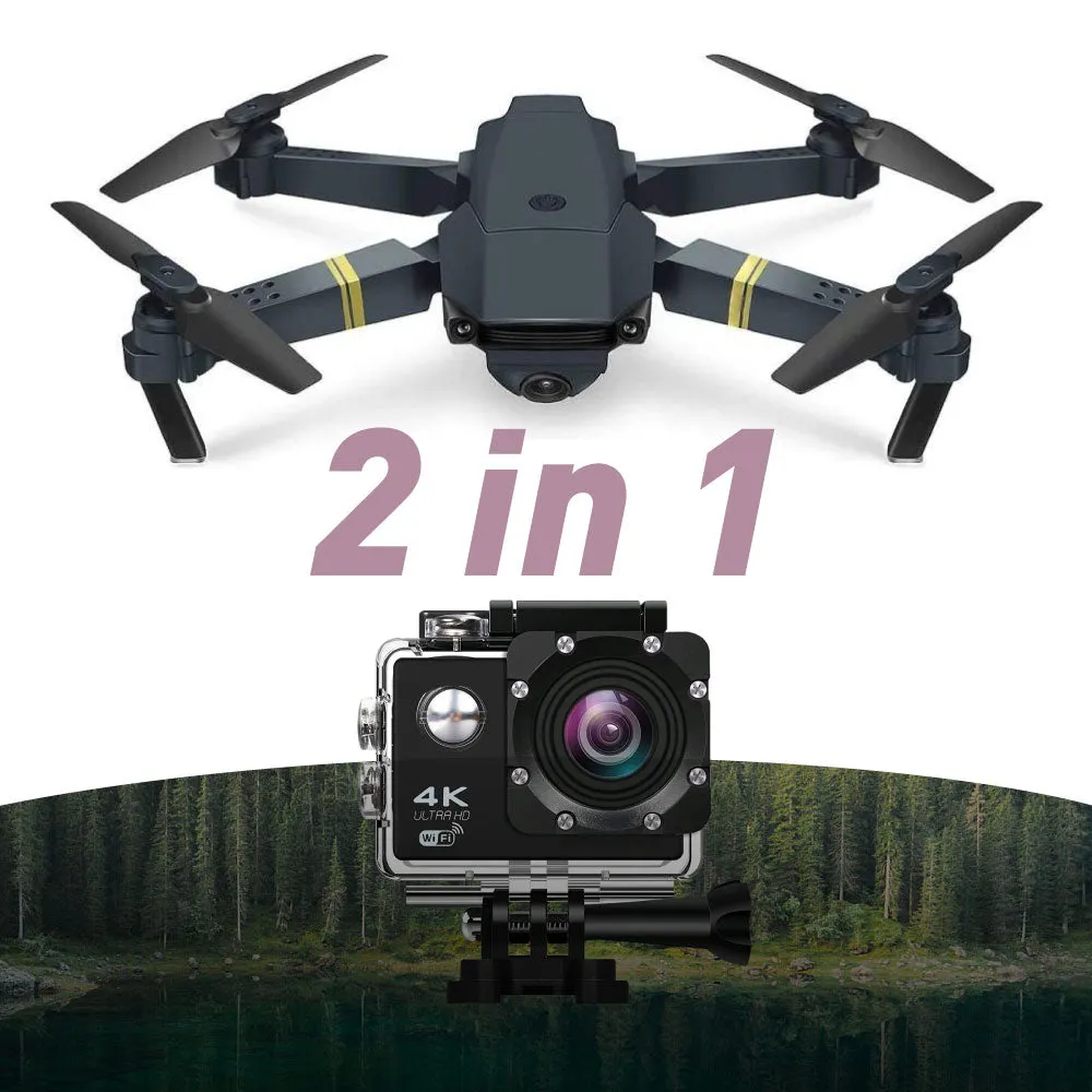 Kit Summer Fleuurs Drone + Sport Cam