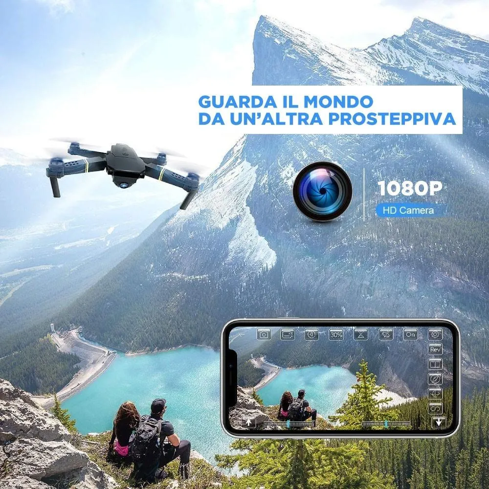 Kit Summer Fleuurs Drone + Sport Cam