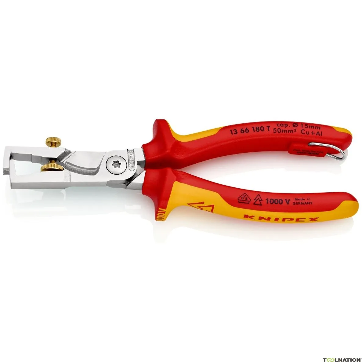 Knipex 13 66 180 T BK VDE StriX® 180 mm