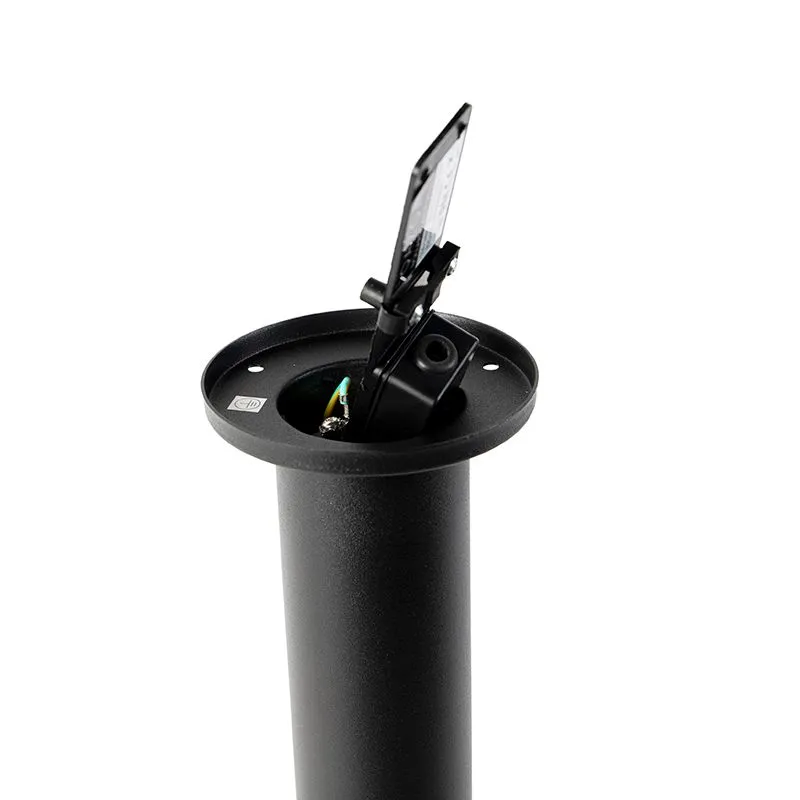 Lampada da esterno nero 45 cm regolabile IP44 - Solo