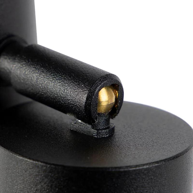 Lampada da esterno nero 45 cm regolabile IP44 - Solo