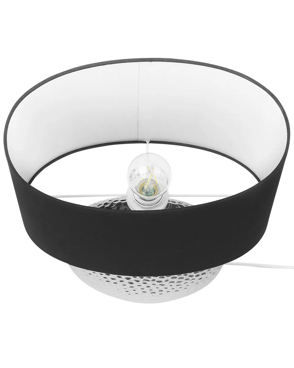 Lampada da tavolo NASVA Ceramica Argento