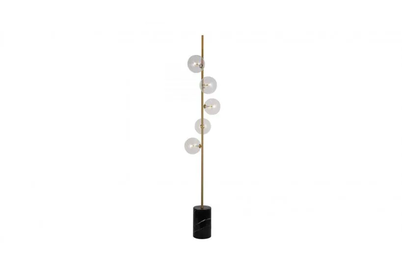 Lampada da terra di design moderno TERICA W5 Ottone