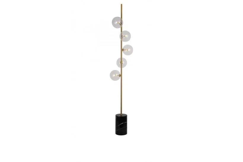 Lampada da terra di design moderno TERICA W5 Ottone