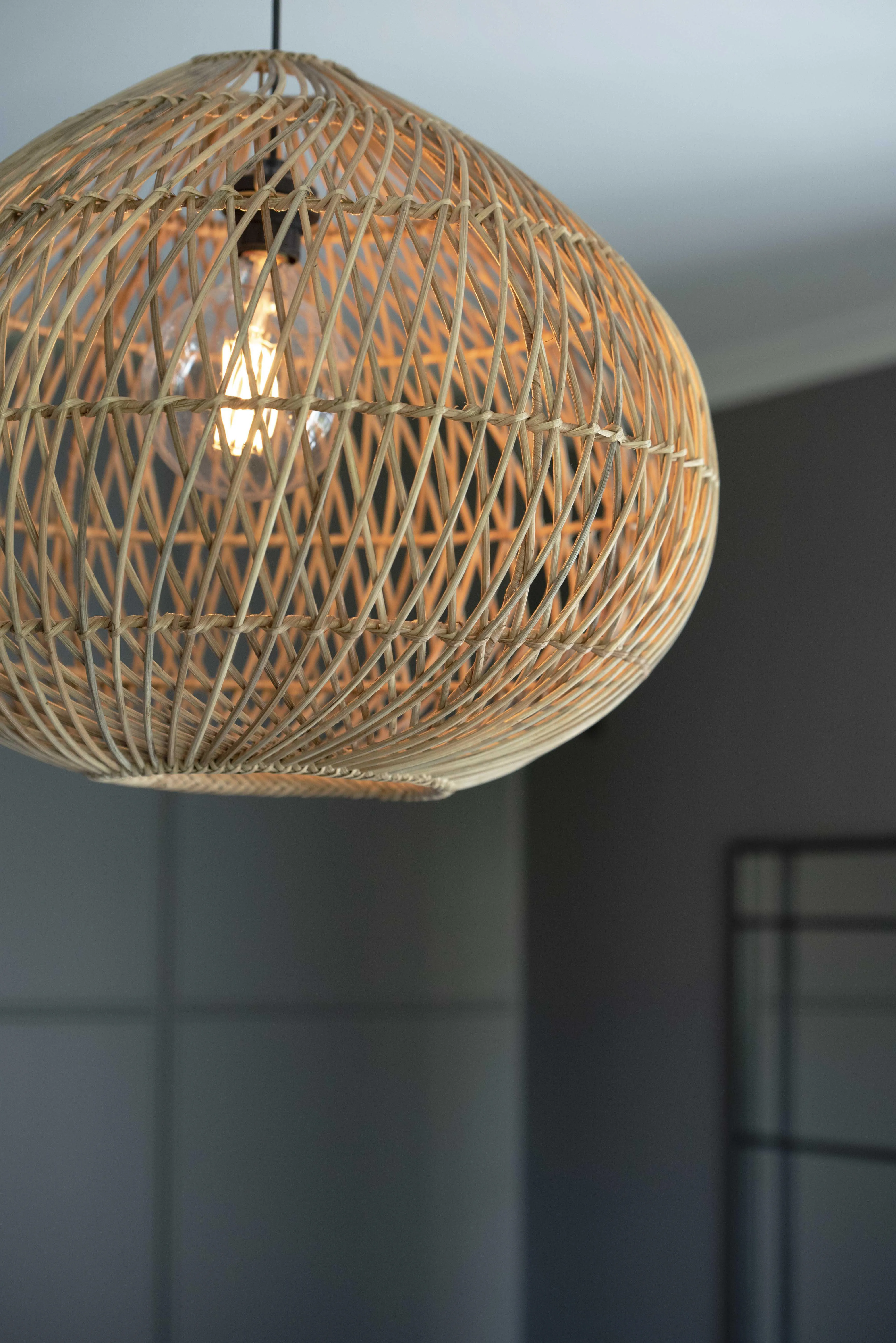 Lampadario in rattan Karen.jn{font-size:18px}Ø 51 cm​