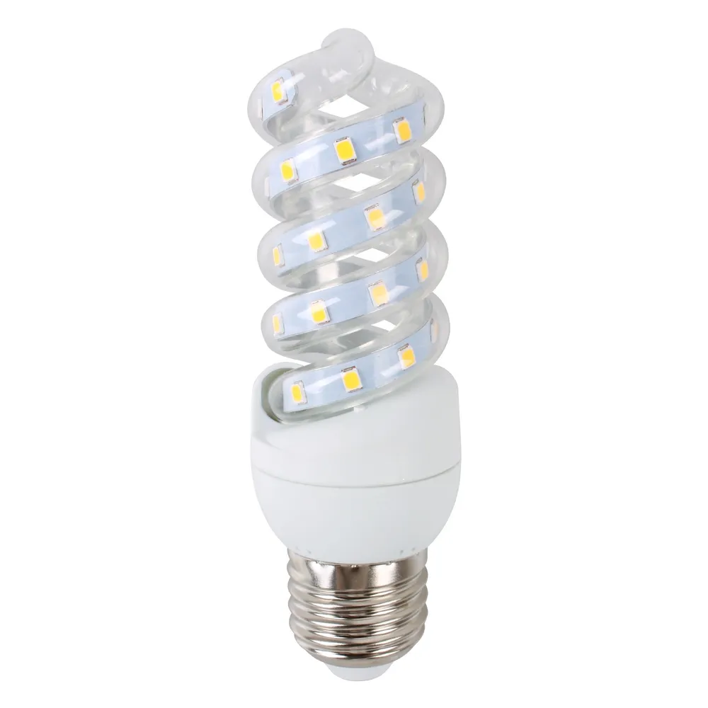 Lampadina Led E27 a tubo a spirale 7W Bianco freddo 6400K Aigostar