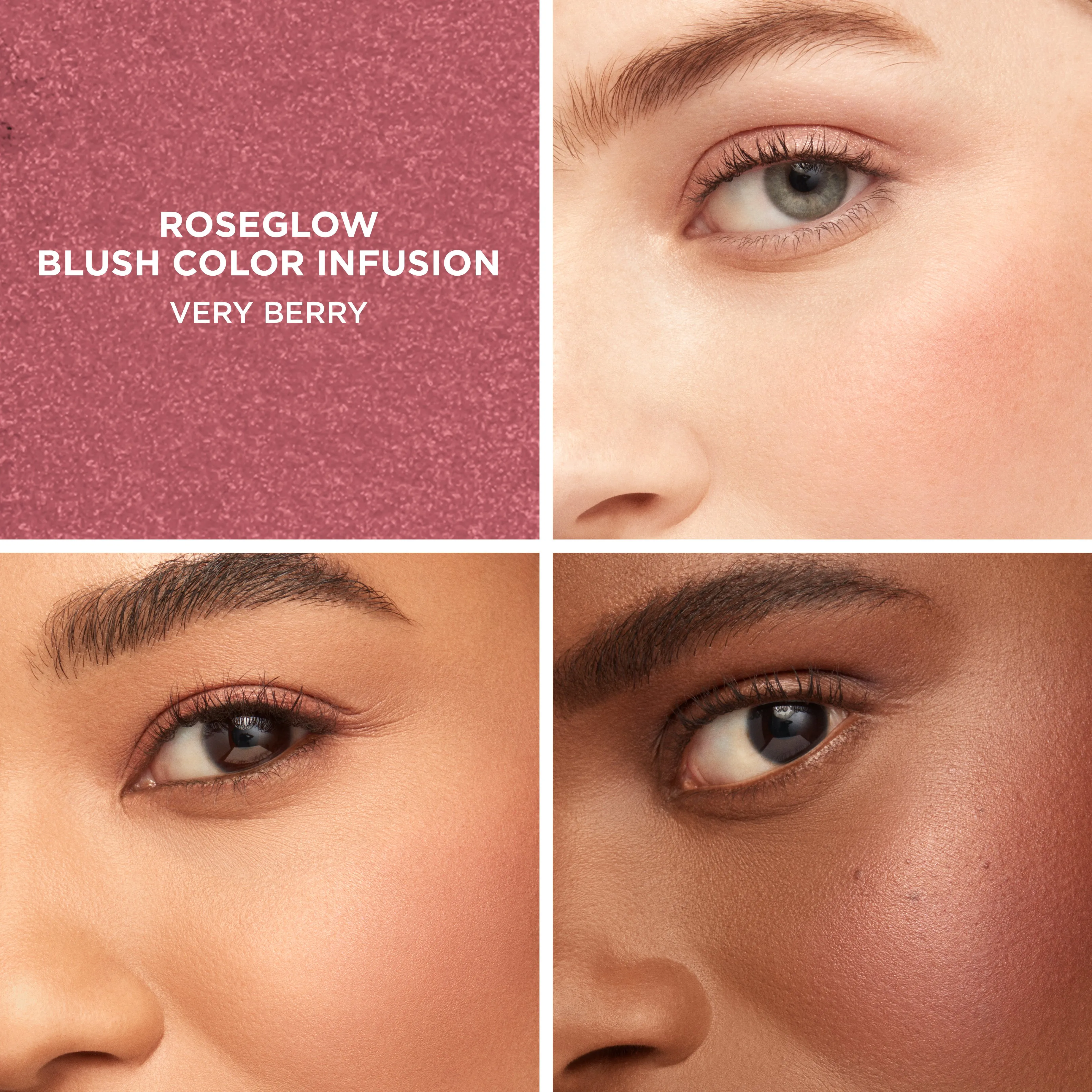  LAURA MERCIER   Roseglow Blush Color Infuso |  - Very Berry