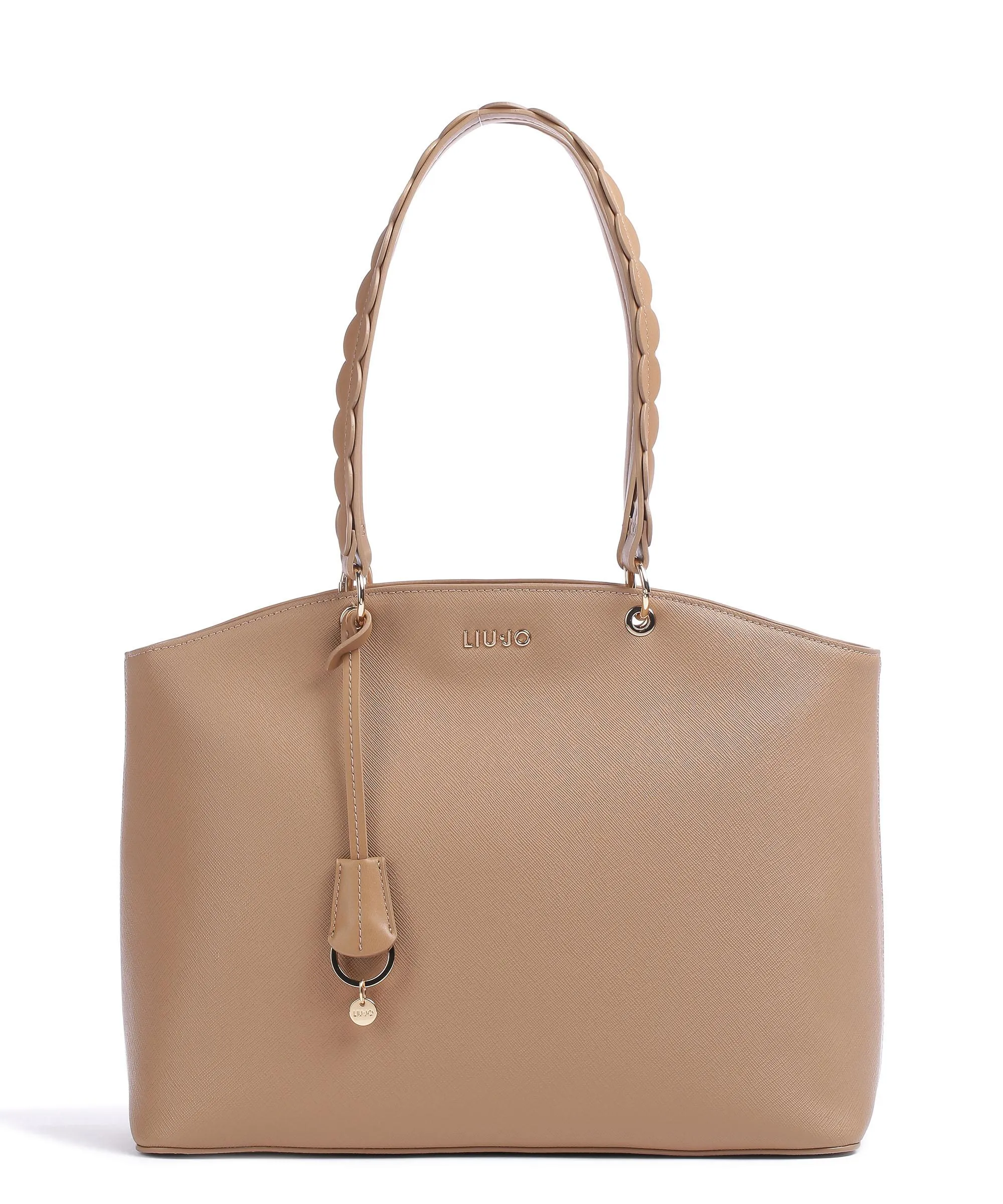  Liu Jo Agar Borsa shopper pelle sintetica marrone chiaro  